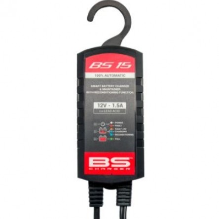 Cargador Mantenedor Inteligente Batería Moto Bs15 12v Dafy